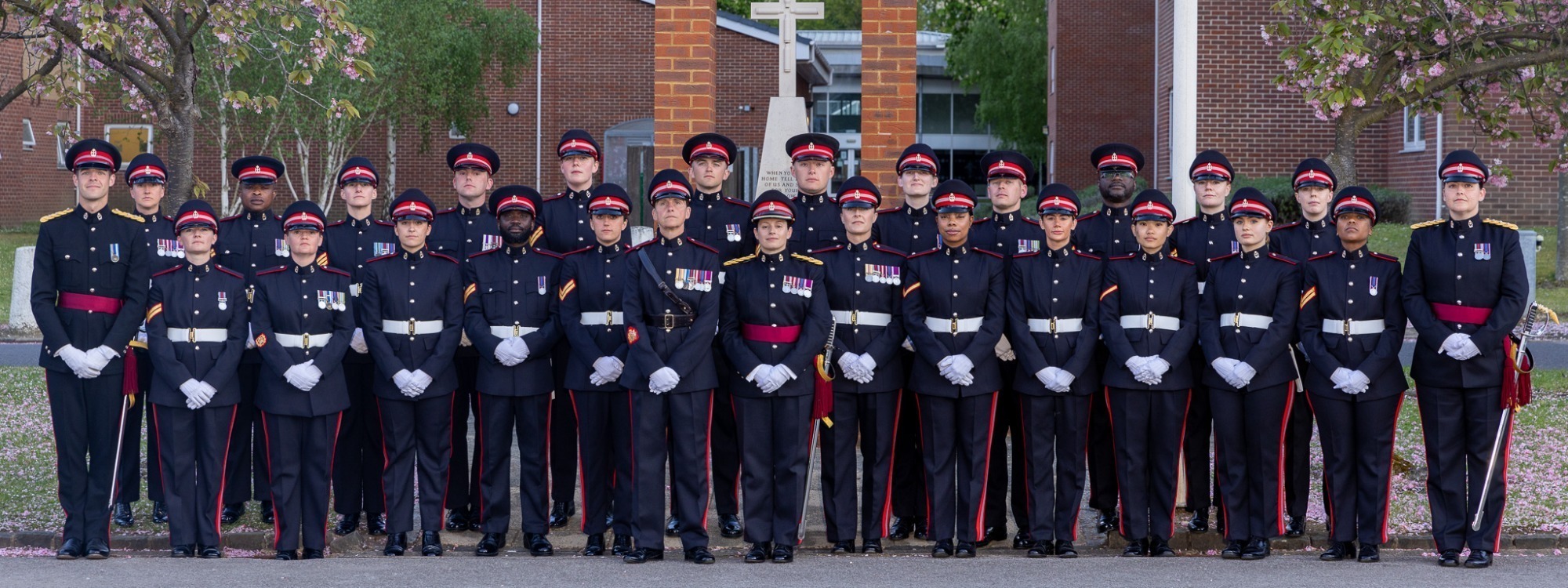 Marching into the history books at The Kings Coronation. A lifetime of memories achieved in every marching step. ** News 